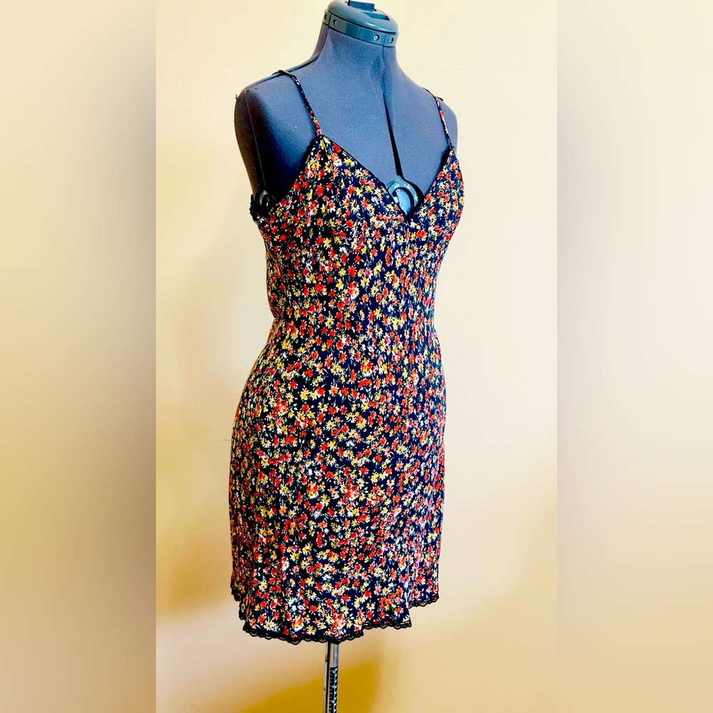 Mimi Chica Floral Print Mini Summer Dress